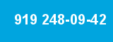 919 248-09-42